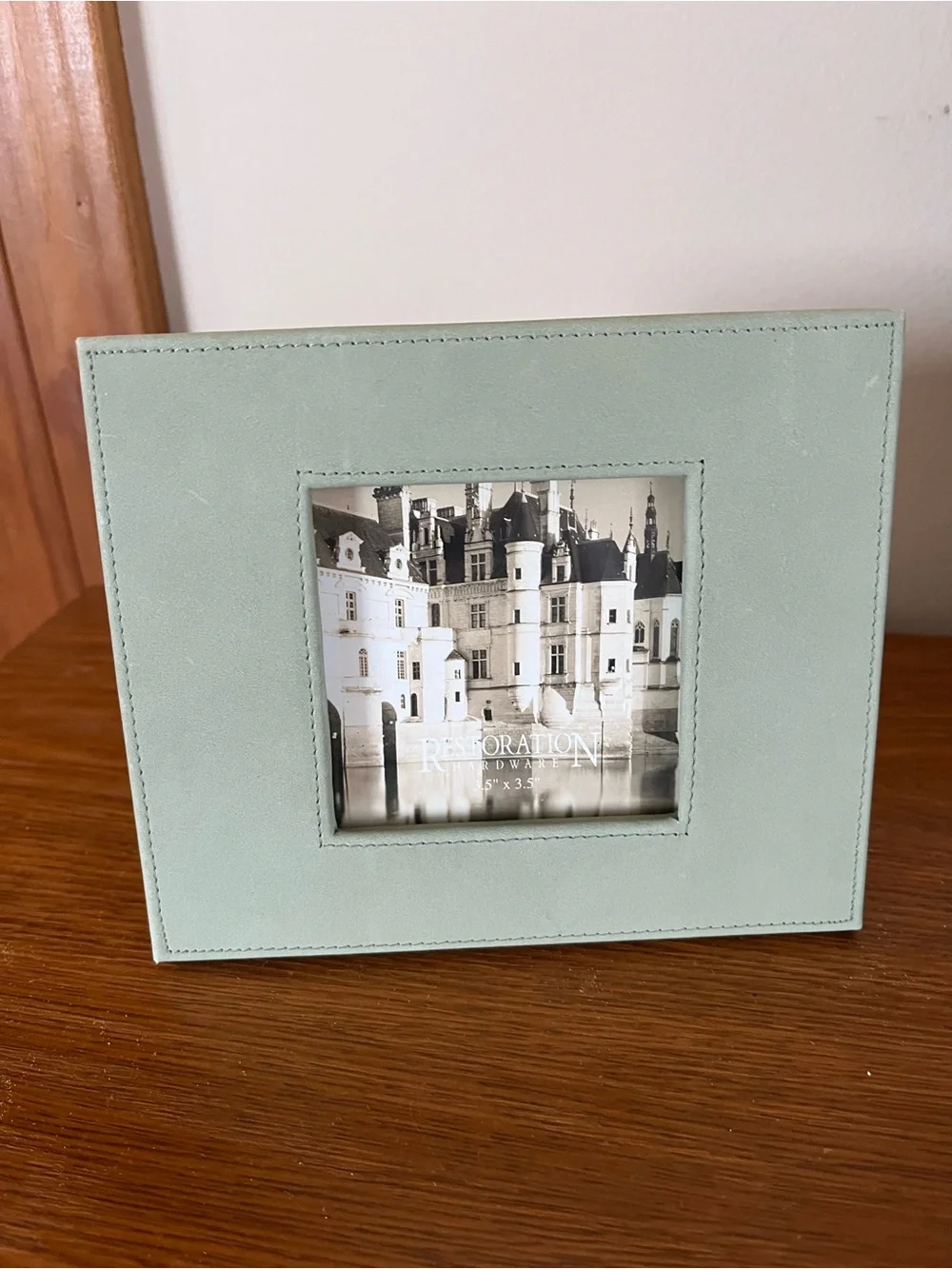 Restoration Hardware Small Green Tabletop Picture Frame